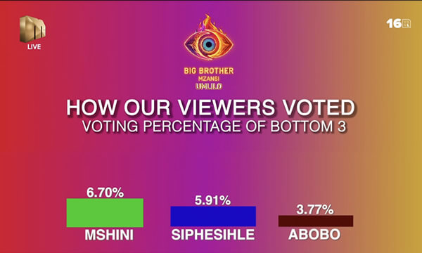 Big Brother Mzansi Season 5 Week 9 voting results in 2025 Big Brother Mzansi Season 5 Week 9 voting results in 2025