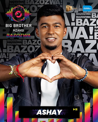 Ashay - Big Brother Mzansi Season 6 ‘Bazozwa’ housemate in 2026