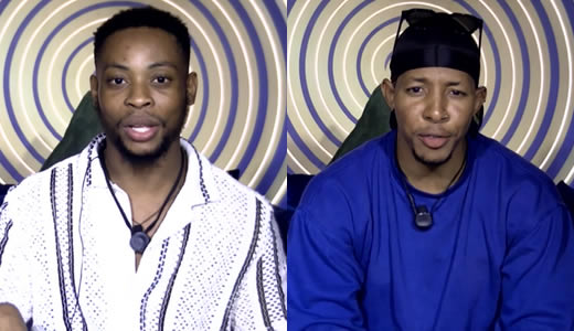 Ofentse and Lawredo – the evicted housemates in Week 2 of Big Brother Mzansi Season 6 Bazozwa